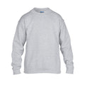 Sports Grey - Front - Gildan Childrens-Kids Heavy Blend Crew Neck Sweatshirt