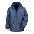 Navy - Front - Result Core Mens Microfleece Lined Jacket