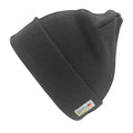 Charcoal Grey - Front - Result Winter Essentials Unisex Adult Thinsulate Heavyweight Hat