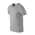 Sports Grey - Side - Gildan Unisex Adult Softstyle T-Shirt