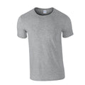 Sports Grey - Front - Gildan Unisex Adult Softstyle T-Shirt