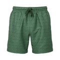 Green - Front - Wombat Mens All-Over Print Swim Shorts