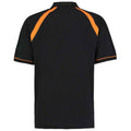 Black - Back - Kustom Kit Mens Oak Hill Polo Shirt