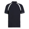 Navy-White - Back - Kustom Kit Mens Oak Hill Polo Shirt