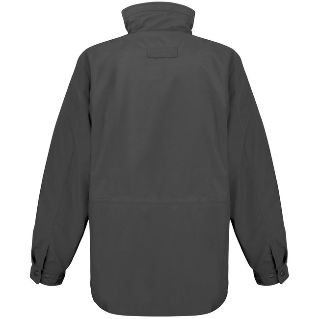 Black - Back - Result Mens City Executive Padded Jacket