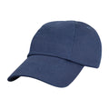 Navy - Front - Result Headwear Childrens-Kids Cotton Low Profile Baseball Cap