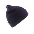 Navy - Front - Result Winter Essentials Childrens-Kids Woolly Beanie