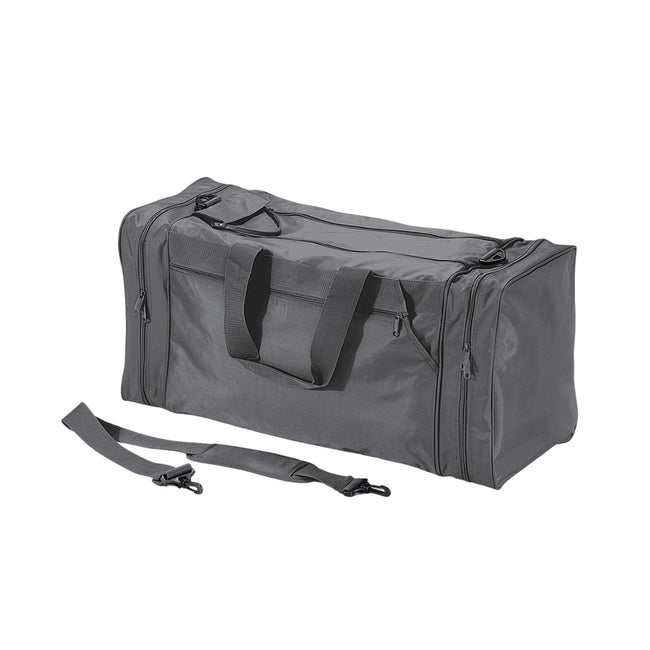 Graphite Grey - Front - Quadra Jumbo Sports Holdall