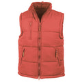 Red - Front - Result Unisex Adult Padded Body Warmer