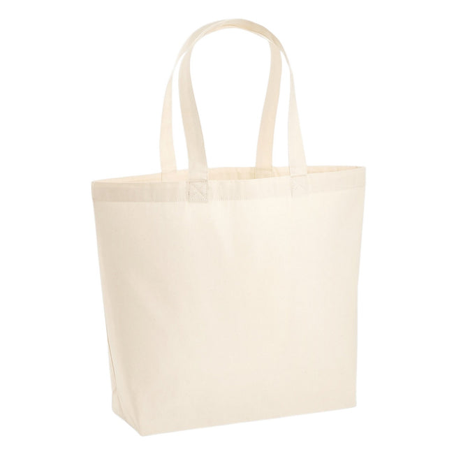Natural - Front - Westford Mill Premium Cotton Tote Bag