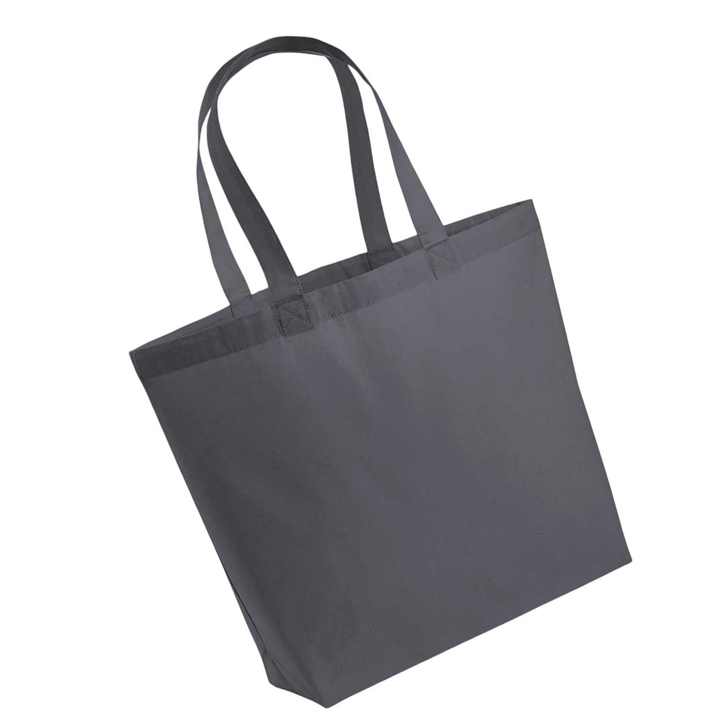 Graphite Grey - Back - Westford Mill Premium Cotton Tote Bag