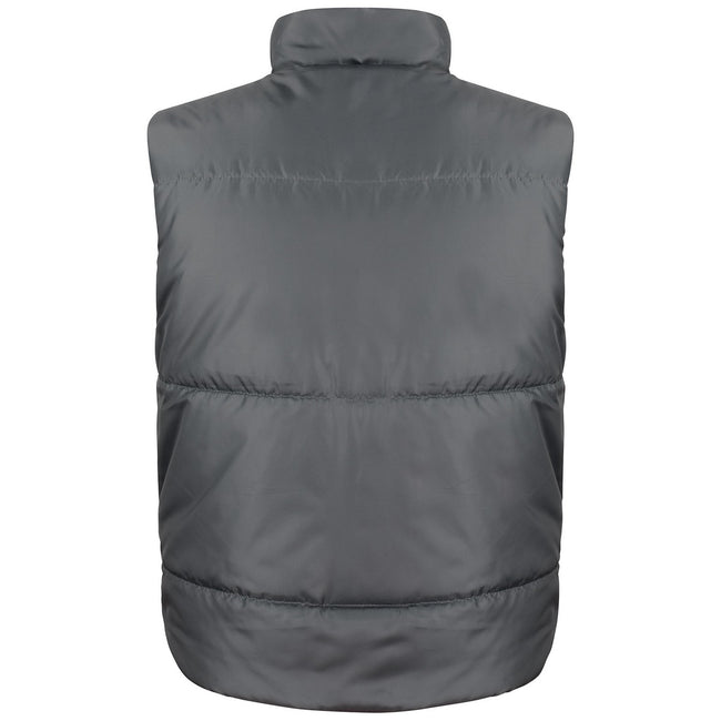 Dark Grey - Back - Result Unisex Adult Fleece Lined Gilet