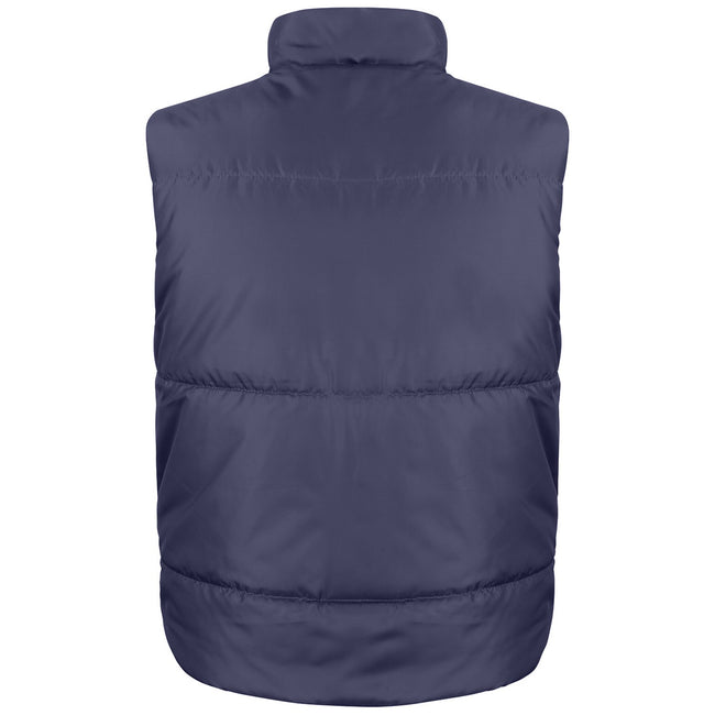 Navy - Back - Result Unisex Adult Fleece Lined Gilet