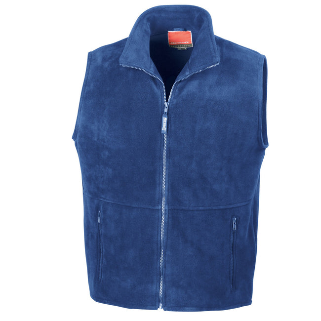 Royal Blue - Front - Result Unisex Adult Polartherm Fleece Lined Body Warmer