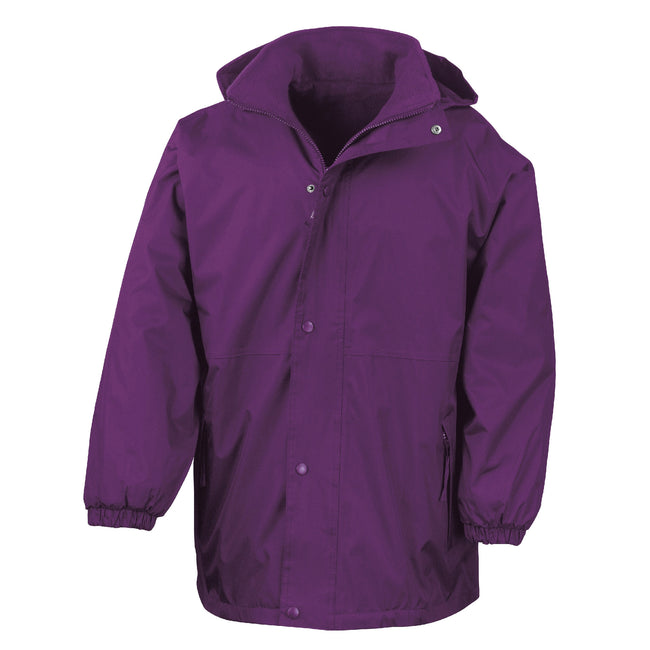 Purple - Front - Result Unisex Adult StormDri 4000 Reversible Jacket
