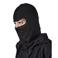 Black - Back - Beechfield Microfibre Balaclava