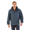Navy - Back - Result Core Mens 3 in 1 Waterproof Jacket