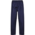 Navy - Front - Portwest Mens Classic Rain Trouser (S441) - Pants