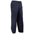 Navy - Back - Portwest Mens Classic Rain Trouser (S441) - Pants