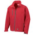 Red - Front - Result Unisex Adult Soft Shell Jacket