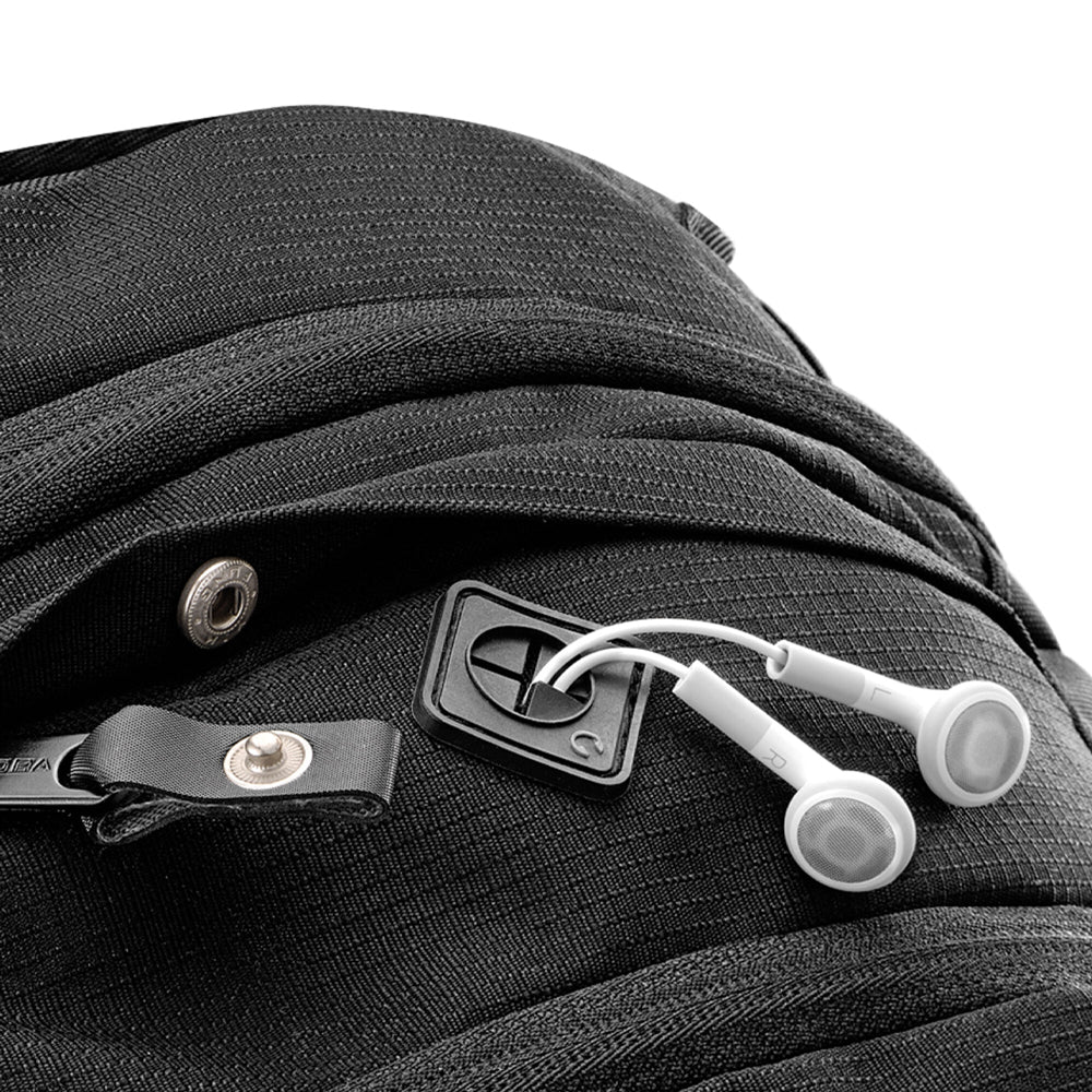 Black - Side - Quadra Vessel Laptop Backpack