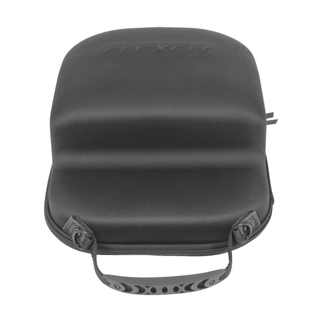 Black - Front - Flexfit FF011 Logo Cap Carrier