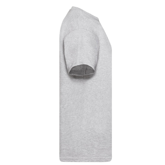 Heather Grey - Side - Fruit of the Loom Mens Valueweight Heather T-Shirt