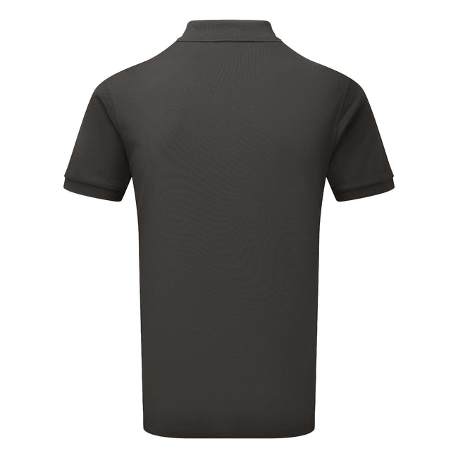 Charcoal - Back - Asquith & Fox Mens Glacier Tech Polo Shirt