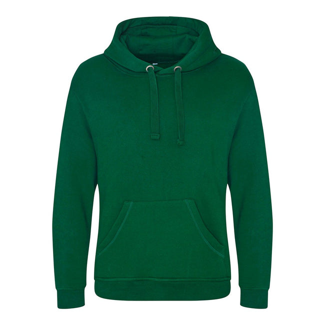 Bottle Green - Front - Awdis Unisex Adult Heavyweight Hoodie