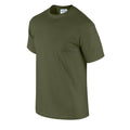 Military Green - Side - Gildan Unisex Adult Ultra Cotton T-Shirt
