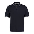 Navy-White - Front - Kustom Kit Mens St Mellion Classic Polo Shirt