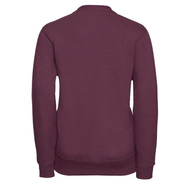 Burgundy - Back - Jerzees Schoolgear Childrens-Kids Cardigan