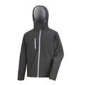 Black-Grey - Front - Result Core Mens Core TX Performance Soft Shell Jacket