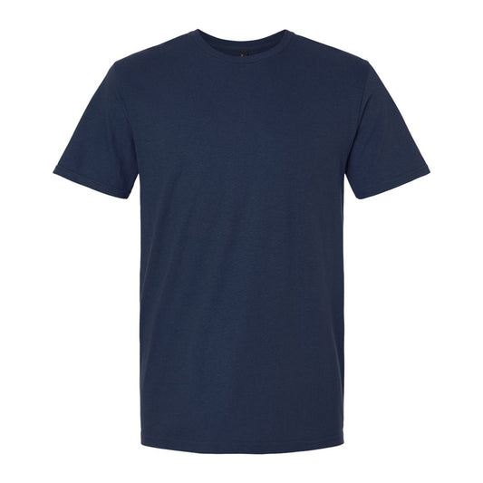 Navy - Front - Gildan Mens Plain Lightweight T-Shirt