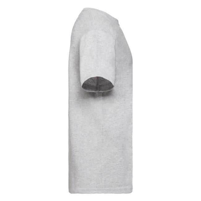 Heather Grey - Side - Fruit of the Loom Unisex Adult Super Premium T-Shirt