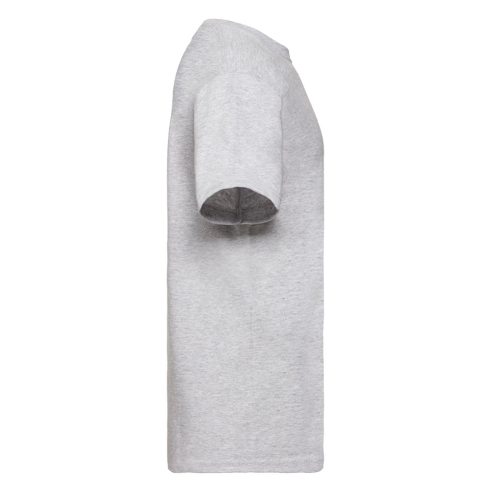 Heather Grey - Side - Fruit of the Loom Unisex Adult Super Premium T-Shirt