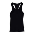 Full Black - Back - TriDri Womens-Ladies 3D Fit Sculpt Sculpted Seamless 3D Sport Vest
