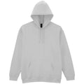 Ash Grey - Front - Gildan Unisex Adult Midweight Fleece Hoodie