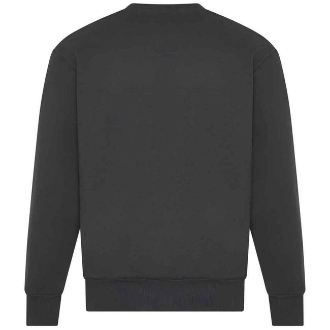 Solid Charcoal - Back - Awdis Unisex Adult Signature Heavyweight Sweatshirt