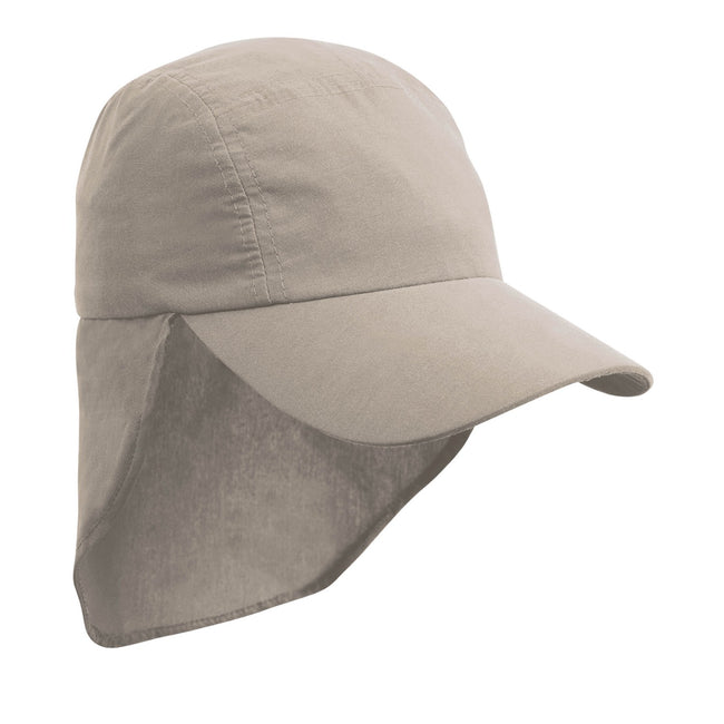 Desert Khaki - Front - Result Headwear Unisex Adult Legionnaires Cap