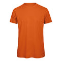 Orange - Front - B&C Unisex Adult Inspire Organic T-Shirt