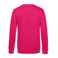 Magenta Pink - Back - B&C Mens King Crew Neck Jumper