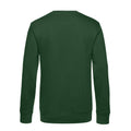Bottle Green - Back - B&C Mens King Crew Neck Jumper