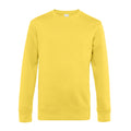 Yellow Fizz - Front - B&C Mens King Crew Neck Jumper