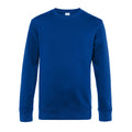 Royal Blue - Front - B&C Mens King Crew Neck Jumper