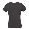 Black - Back - B&C Womens-Ladies Inspire Plus T T-Shirt