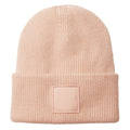 Peach - Back - Beechfield Tonal Patch Beanie