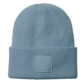 Dusty Blue - Back - Beechfield Tonal Patch Beanie