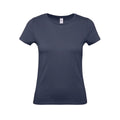 Navy - Front - B&C Womens-Ladies #Inspire E150 T-Shirt