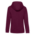 Dark Cherry - Back - B&C Womens-Ladies Queen Full Zip Hoodie